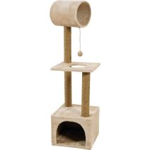 Arbre à chat Trio beige L 35 x l 35 x H 123 cm - Zolux