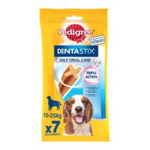 7 Friandises Chien Medium Dentastix Daily Oral Care - PEDIGREE
