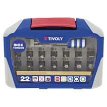 Coffret embouts inox torsion x22 - TIVOLY