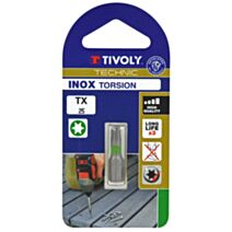 EMBOUT TORSION INOX TX 25 25mm