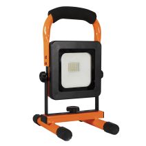 Projecteur de chantier LED 10W rechargeable - TIBELEC 