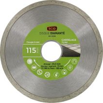 Disque diamant pour carrelage Ø115mm - SCID