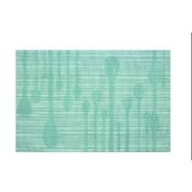 Set de Table Métal Look vert 30 x 45 cm  - CORYL
