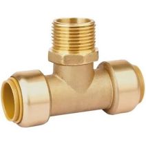 Raccord Toutub Té laiton mâle 15x21 Ø16 - 3186539 - BOUTTE