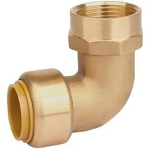 Raccord Toutub Coude laiton femelle 15x21 Ø16 - 3186621 - BOUTTE
