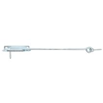 Crochet crémaillère + platine d'arrêt ajustable Ø8mm 30cm - ALBERTS