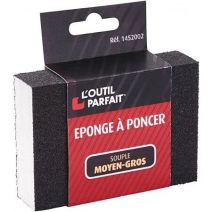 Eponge à poncer double face Moyen/Gros 