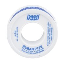Ruban téflon PTFE 0.075 mm x 12 m - GEB