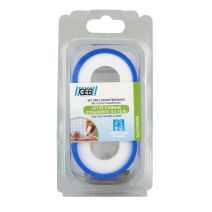 Lot de 2 rubans PTFE standard 13 mm x 12 m - GEB