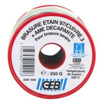 BRASURE AME DECP. ZING CUIVRE  250 GR