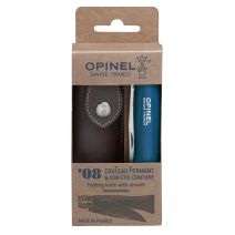 Couteau baroudeur N8 bleu + étui ceinture - OPINEL
