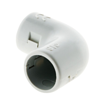 EQUERRE ZENITECH GRIS PVC D16MM X3