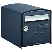 Boîte aux lettres DOME gris simple face - DECAYEUX