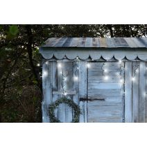 Stalactite solaire led blanc pur -  16m - BLACHERE