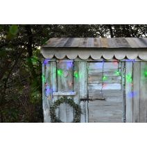 Stalactite solaire led multicolore  -  16m - BLACHERE