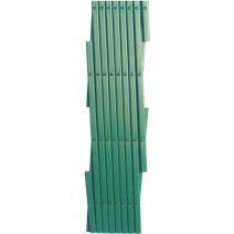 Treillis décoratif pvc vert 1x2m - IDEAL GARDEN