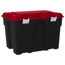 Coffre gros volume noir/rouge 185L - EXPLORER
