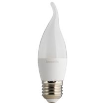 Ampoule led bougie E27 470lm 9W Ton chaud - INVENTIV