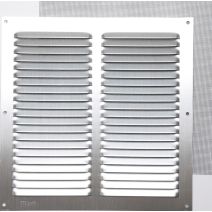GRILLE ALUMINIUM ARGENTÉ  À VISSER 