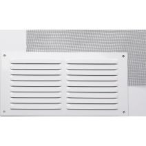Grille d'aération aluminium blanc - FEPRE