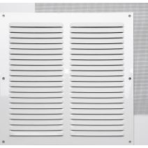 GRILLE ALUMINIUM BLANC  À VISSER 