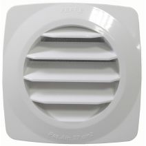 Grille aération blanc à clipser Ø 12,5cm