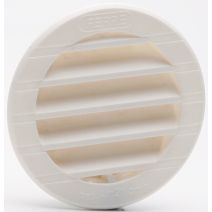Grille ABS à encastrer blanc  Ø9,8cm