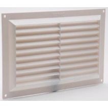 Grille d'aération ABS blanc 16,6 x 26 cm
