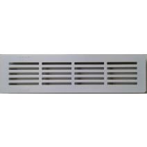 GRILLE DECOR A ENCASTRER. ALU COULEUR ARGENT