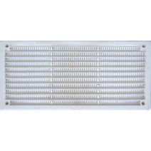 Grille aération inox à visser 8,6x16,5cm