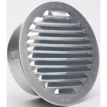 GRILLE ALUMINIUM ARGENTÉ À ENCASTRER AVEC CLIPS