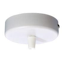Pavillon cache fil blanc diamètre 90mm - TIBELEC