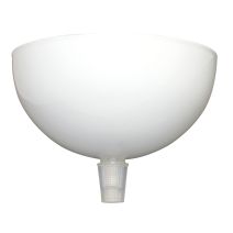 Pavillon cache fil rond blanc - TIBELEC 