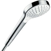 Douchette MySelect S Vario 3 jets d'intensité variable blanc/chrome  - HANSGROHE