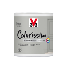 Peinture multisupport Colorissim brume satin 0,5L - V33
