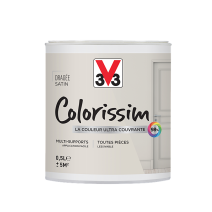 Peinture multisupport Colorissim dragée satin 0,5L - V33