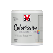Peinture multisupport Colorissim gris perle mat 0,5L - V33