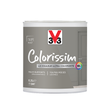 Peinture multisupport Colorissim taupe mat 0,5L - V33