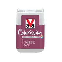 Testeur de peinture multisupport Colorissim framboise satin 75ml - V33