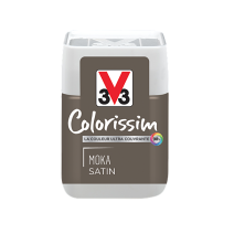 Testeur de peinture multisupport Colorissim moka satin 75ml - V33