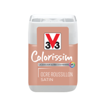 Testeur de peinture multisupport satin ocre roussillon 75 ml - V33