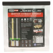  Mortier chimique quikset 300ml - BATIFIX