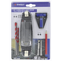 Kit de perçage pour carrelage en grès cérame - TIVOLY