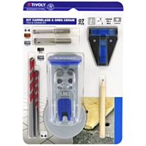 Kit de perçage pour carrelage en grès cérame - TIVOLY