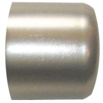 2 embouts métal de fermeture Ø20 nickel