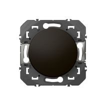 Poussoir 6a noir compos Dooxie - LEGRAND