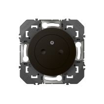Prise 2P+T surface ba noir compo dooxie - LEGRAND