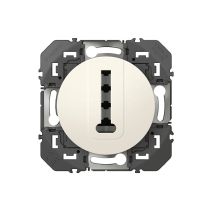 Prise telephone en t blanc compose  Dooxie - LEGRAND