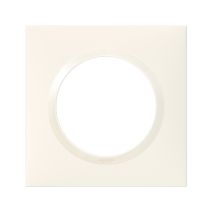 Plaque interrupteur ou prise Dooxie 1 poste Blanc - LEGRAND