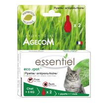 Eco spot n°1.1 grand chat b/2pipettes